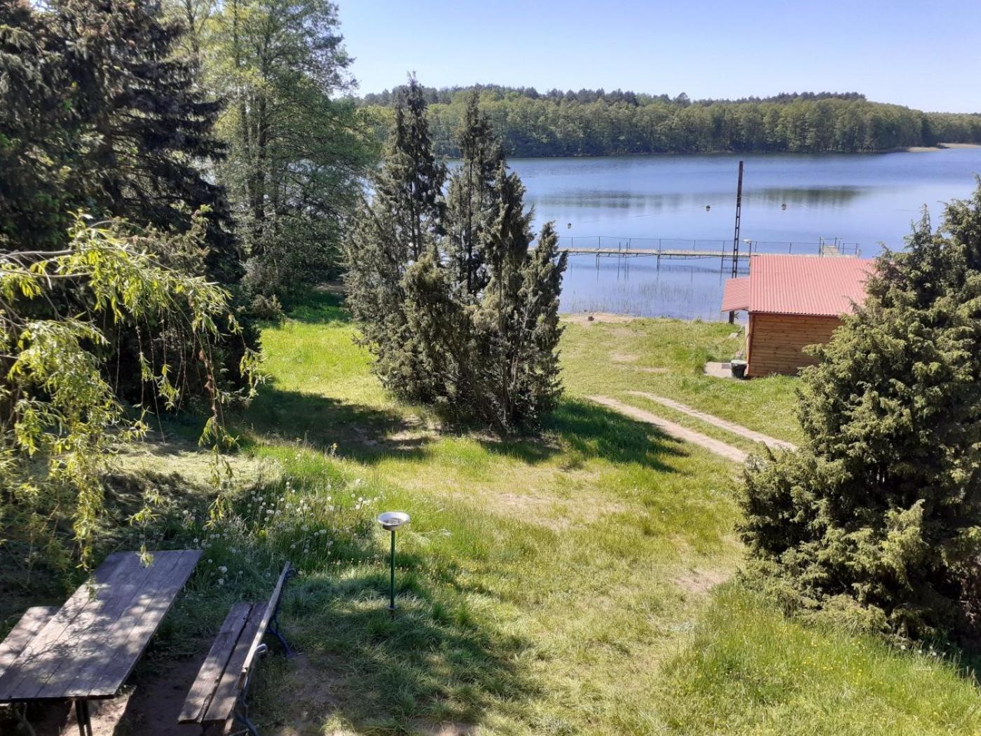 Villa Domki Nad Jeziorem I Pod Lasem Zdbice Exterior foto