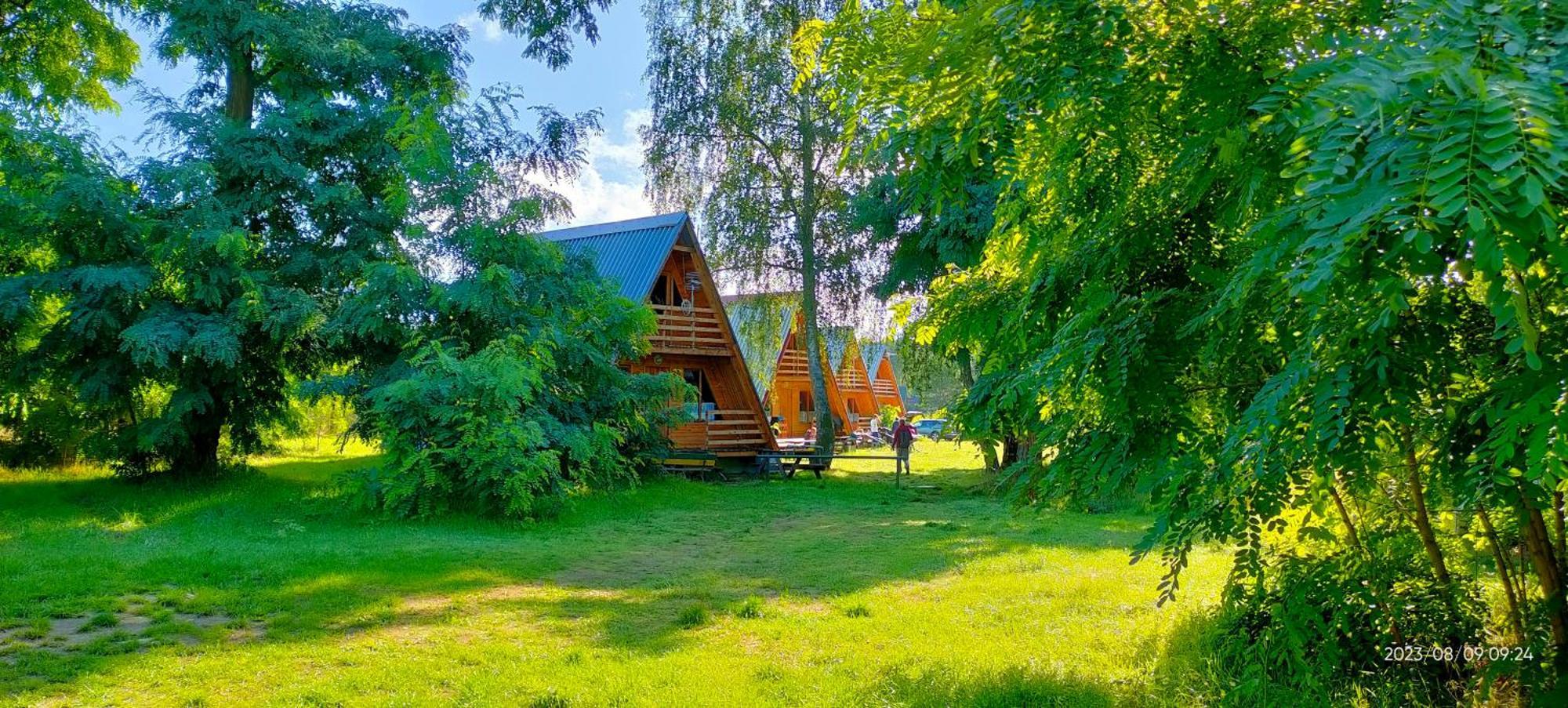 Villa Domki Nad Jeziorem I Pod Lasem Zdbice Exterior foto